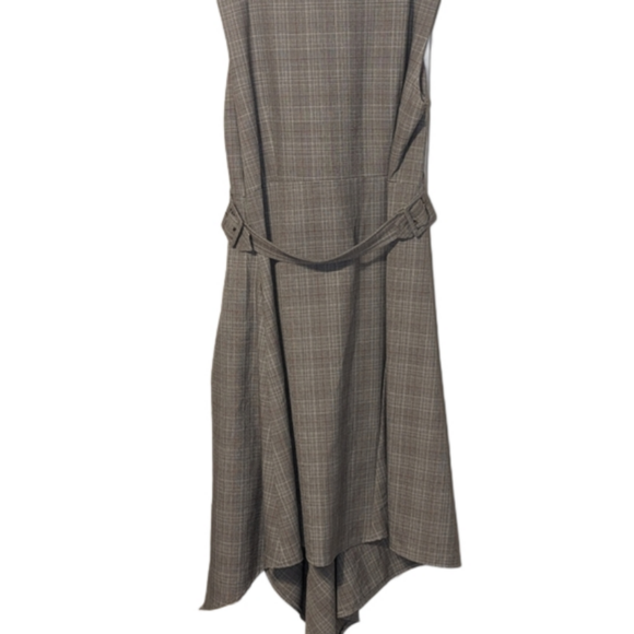 Plaid Women's Dress - Picture 3 of 4